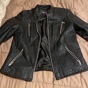Faux Leather jacket, size L